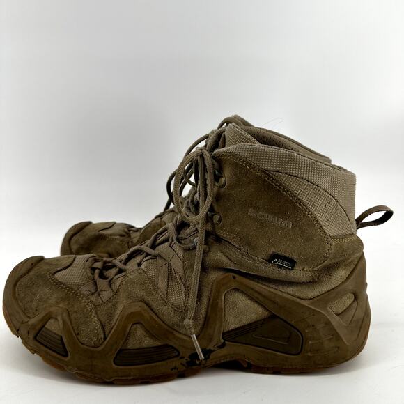 Lowa Zephyr GTX Mid TF Hiking Boot Gore-Tex Suede Tactical Combat Tan 10.5 main image 4